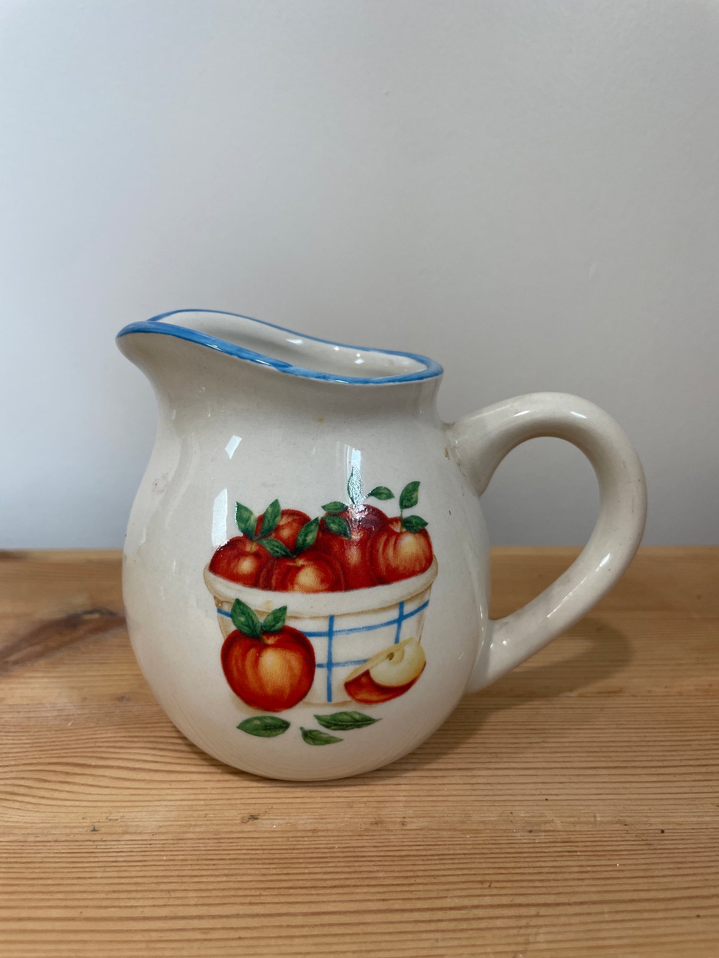 Mini indigo handmade creamer