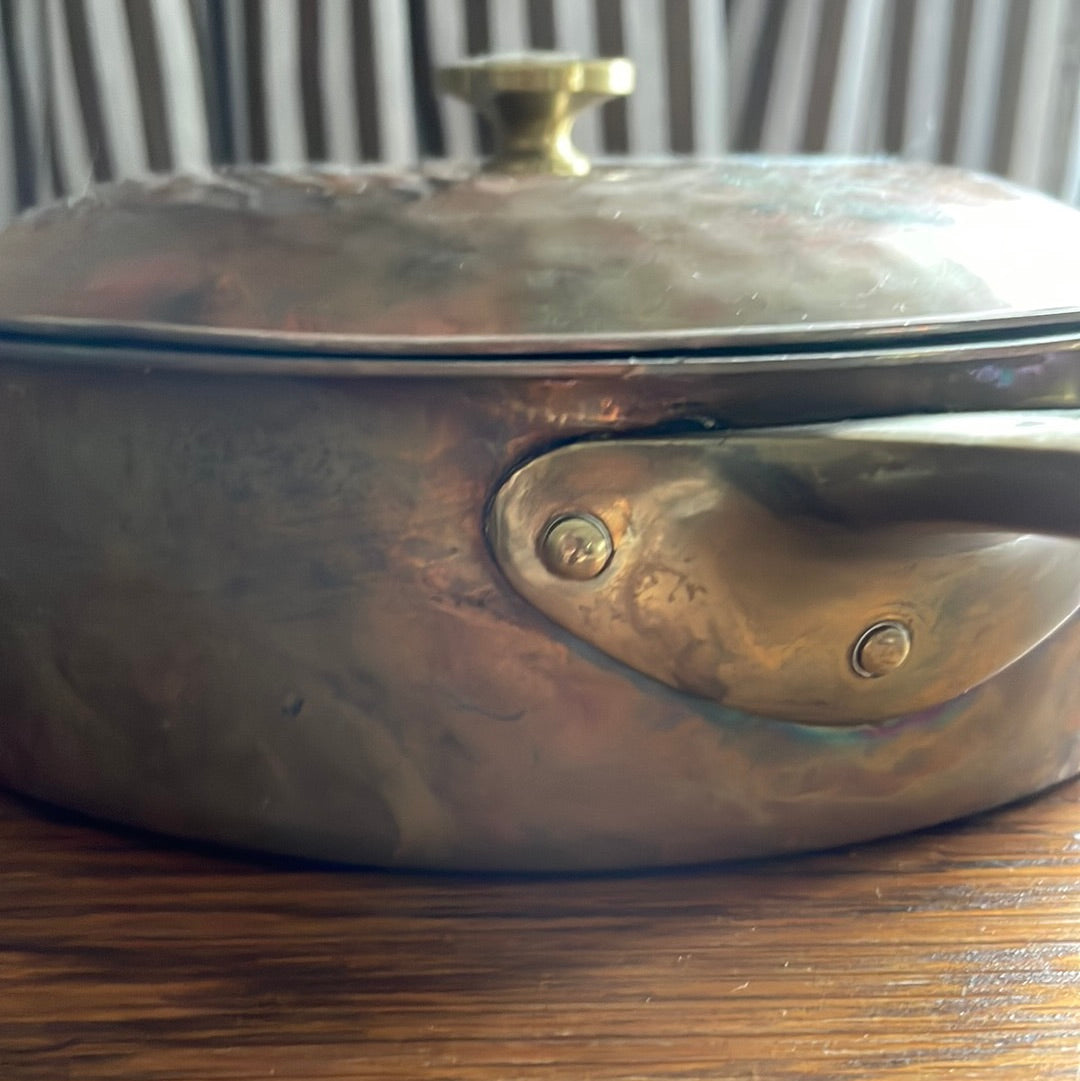 Swiss Copper Sauté Pan