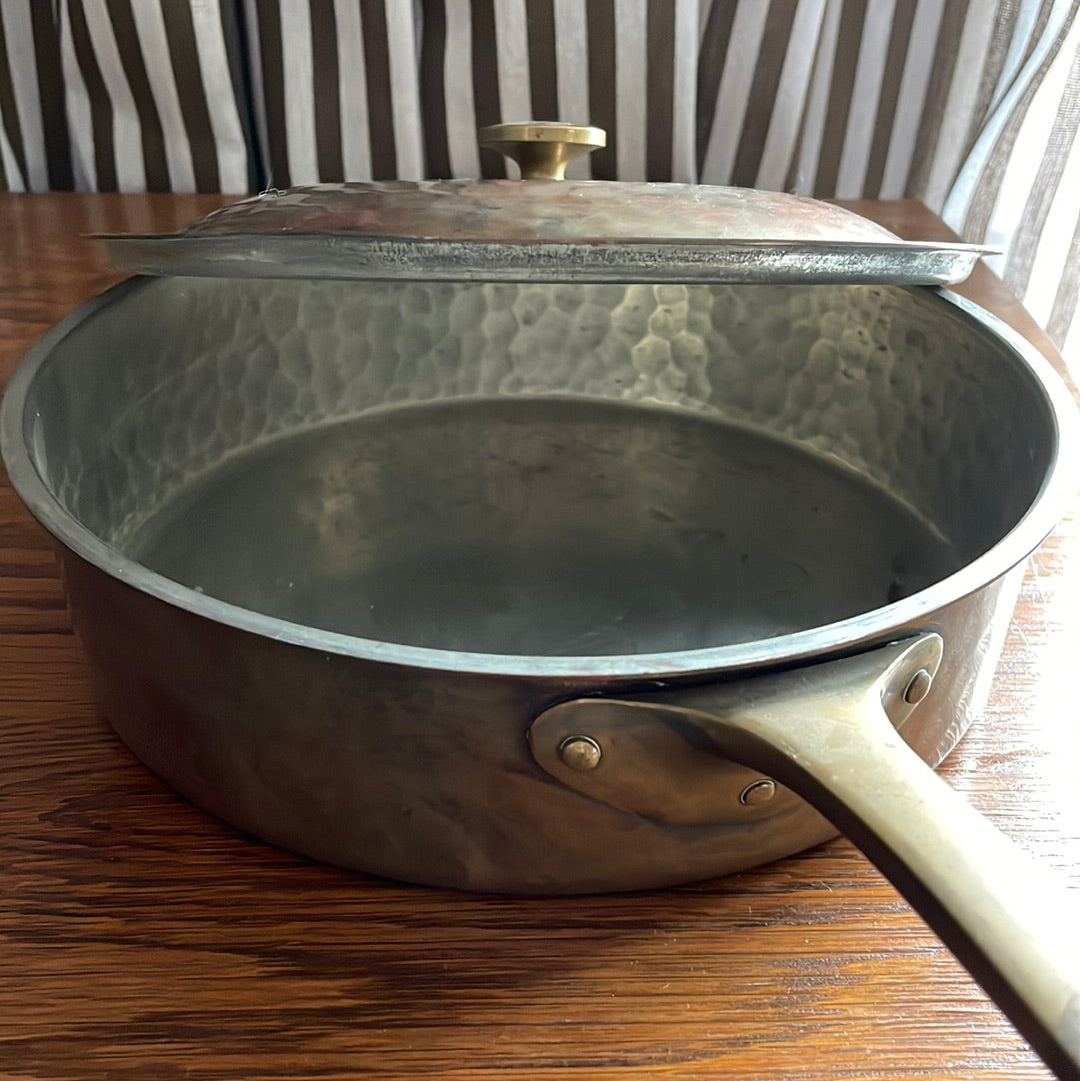 Swiss Copper Sauté Pan