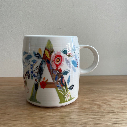 Floral A Coffee Mug