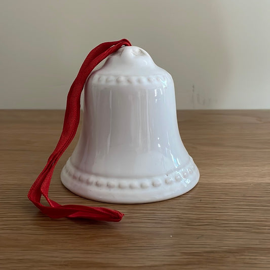 White ceramic bell