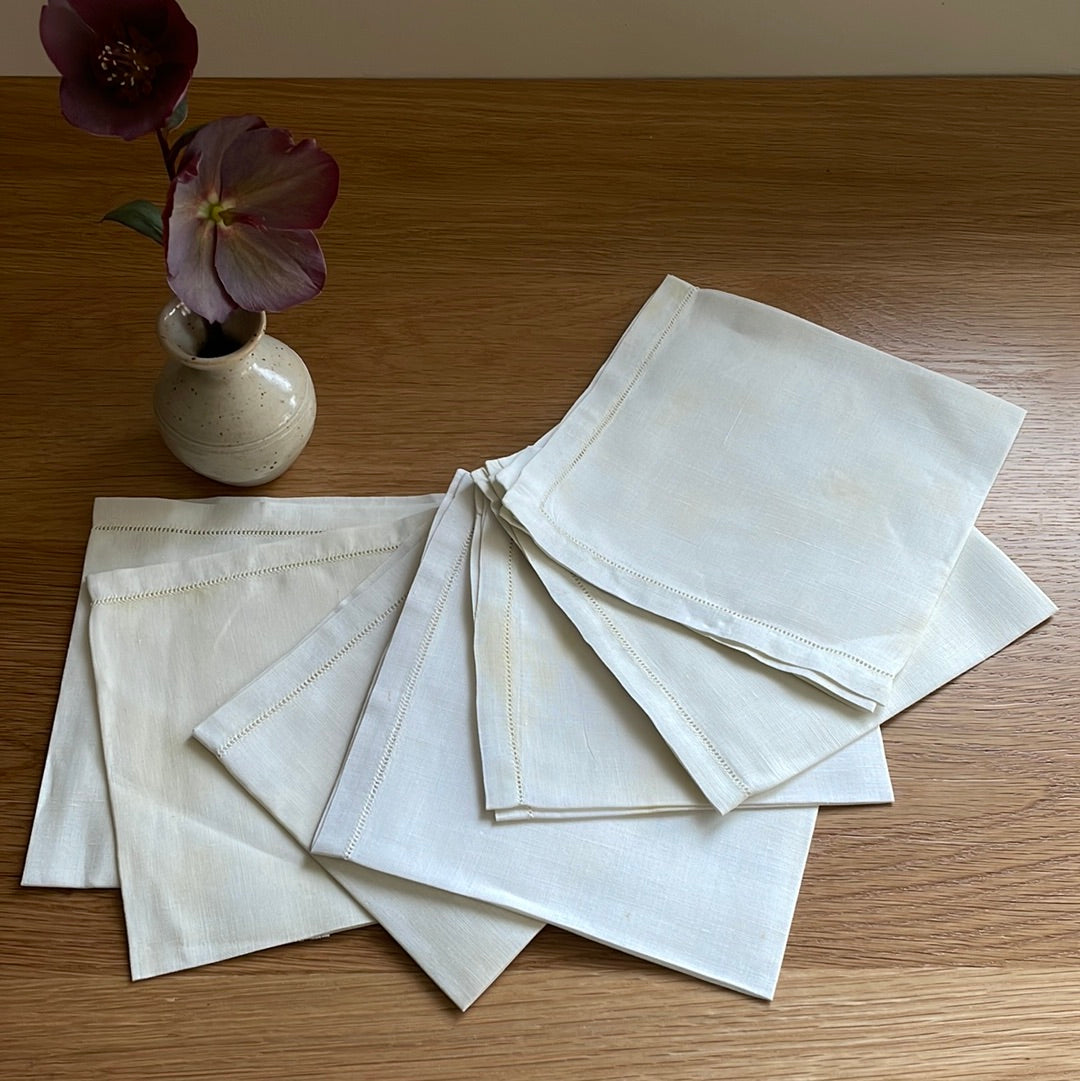 White Linen Napkins