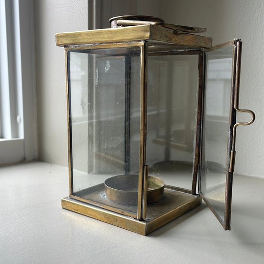 Brass and Glass Lantern