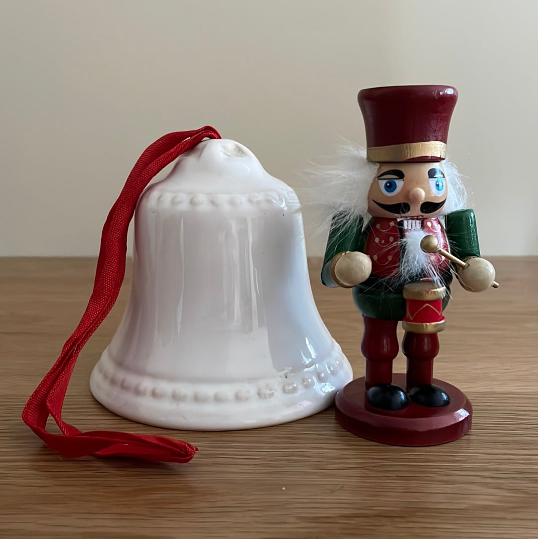 White ceramic bell