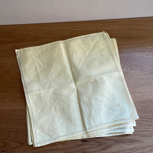 Yellow Linen Napkins