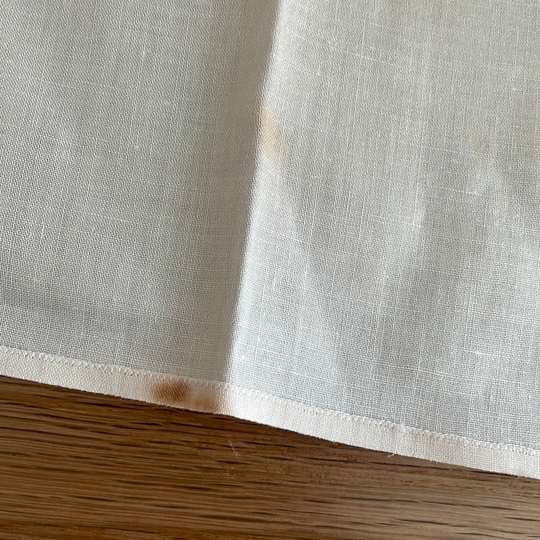 Embroidered Linen Napkins