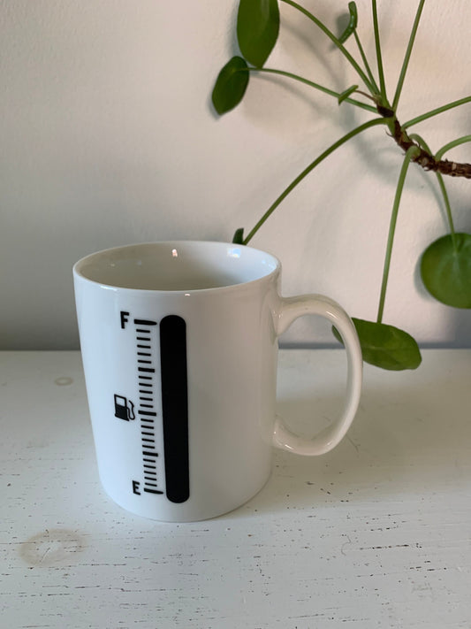 Coffee equals fuel mug