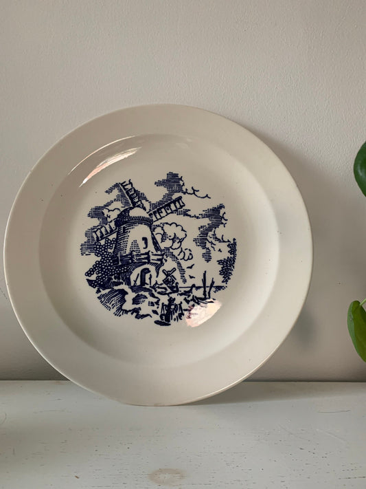 Royal China windmill plate