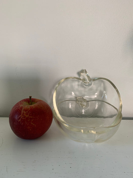 Glassbake apple bakers, set of 2